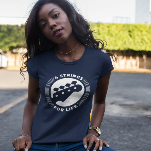 4 Strings for Life (Women's Cotton Tee)