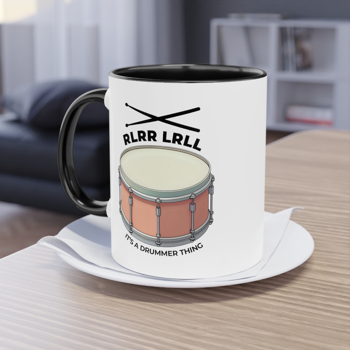 RLRR LRLL (Two-Tone Coffee Mug, 11oz)