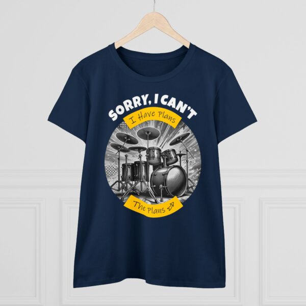 Sorry, I Can't.. I Have Plans (Women's Cotton Tee)