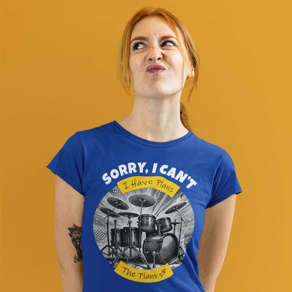 Sorry, I Can’t.. I Have Plans (Women’s Cotton Tee)