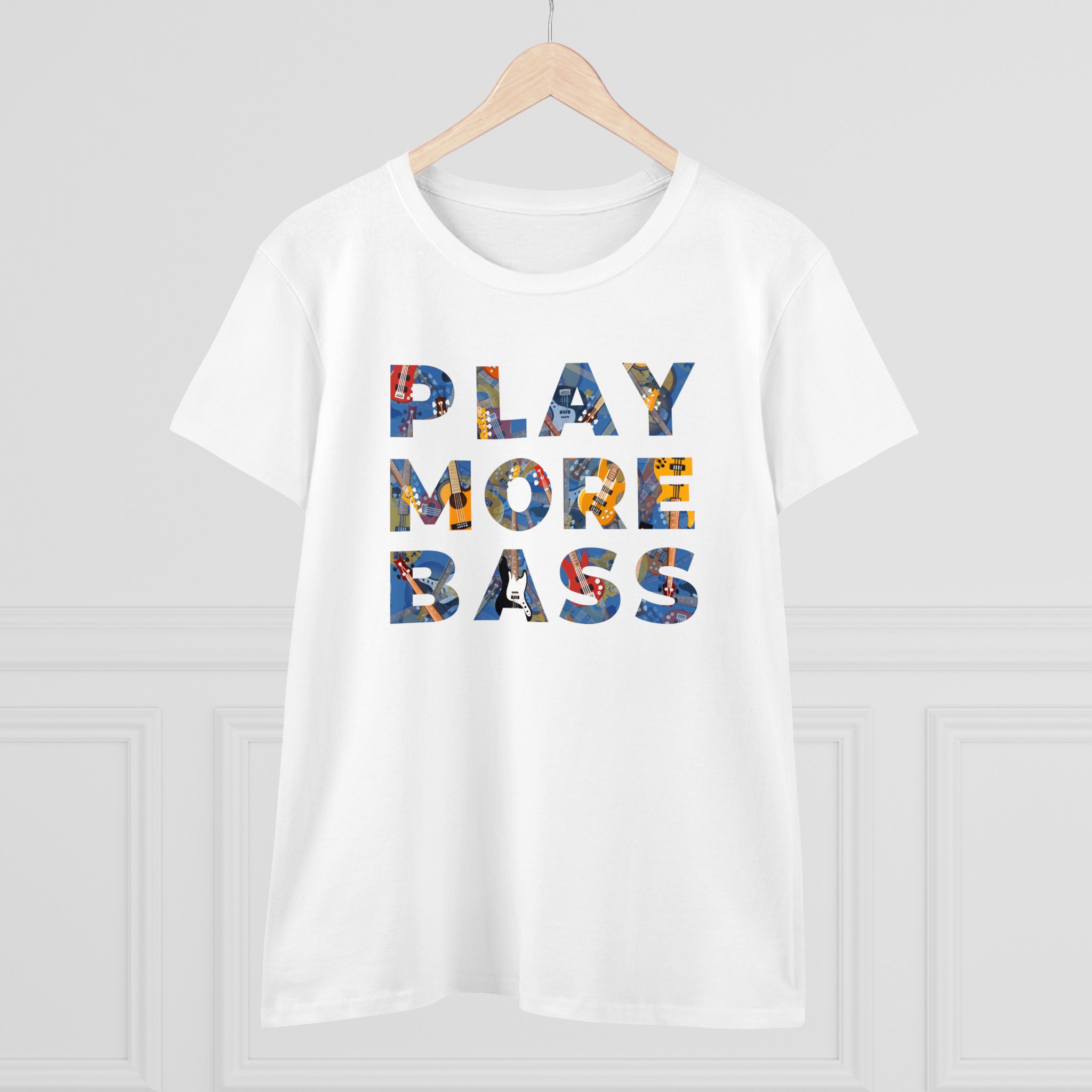 Play More Bass (Women's Cotton Tee)