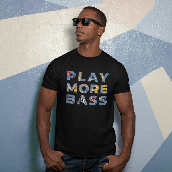 Play More Bass (Unisex Softstyle T-Shirt)